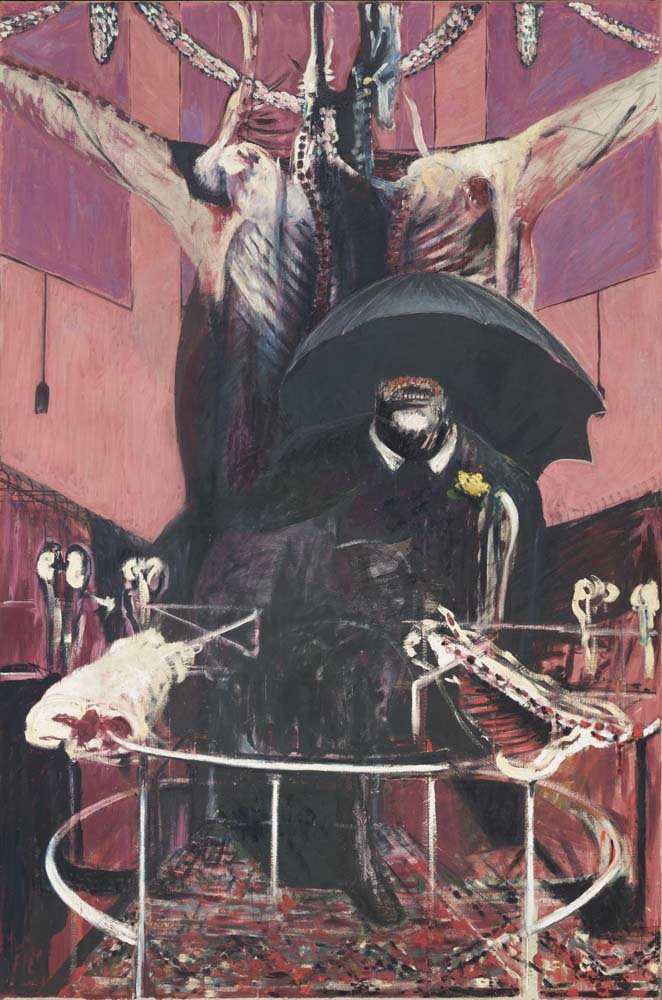 Francis Bacon - Painting, vintage art, A3 (16x12")  Poster Print 