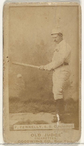 Francis John "Frank" Fennelly Shortstop Cincinnati from the-16x12"(A3) Poster