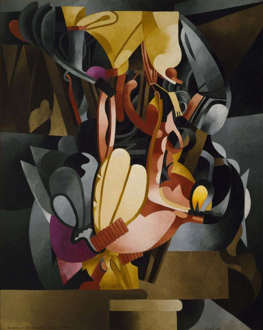 Francis Picabia - I See Again in Memory My Dear Udnie, vintage art, modern poster print