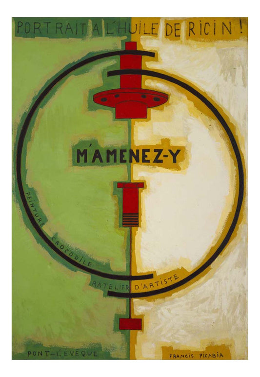 Francis Picabia - M'Amenez-y, 16x12" (A3) Poster Print