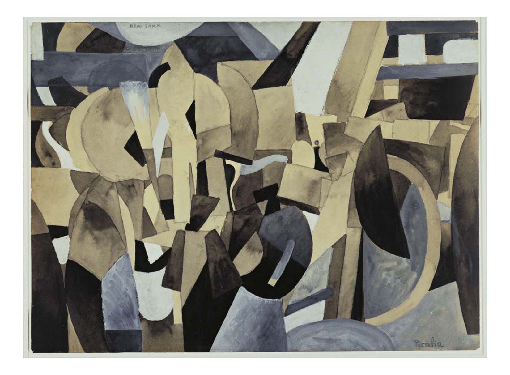 Francis Picabia - New York, 16x12" (A3) Poster Print