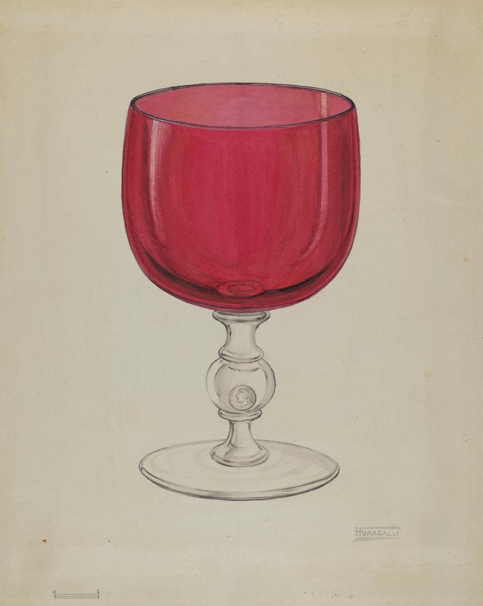 Frank Fumagalli:Ornamental Goblet,16x12"(A3) Poster