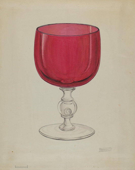 Frank Fumagalli:Ornamental Goblet,16x12"(A3) Poster