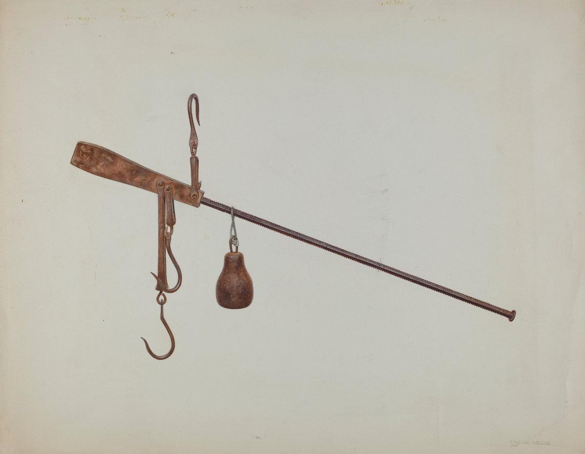 Frank M Keane:Steel Yard,16x12"(A3) Poster