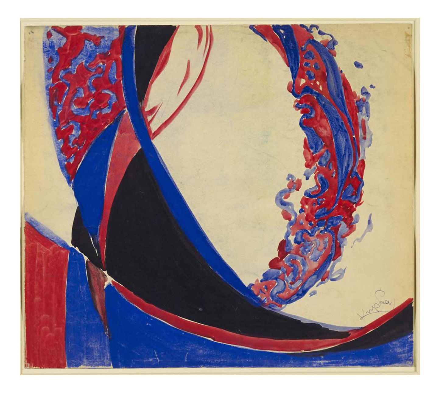 Frantisek Kupka - Amorpha Fugue in Two Colors, 16x12" (A3) Poster Print