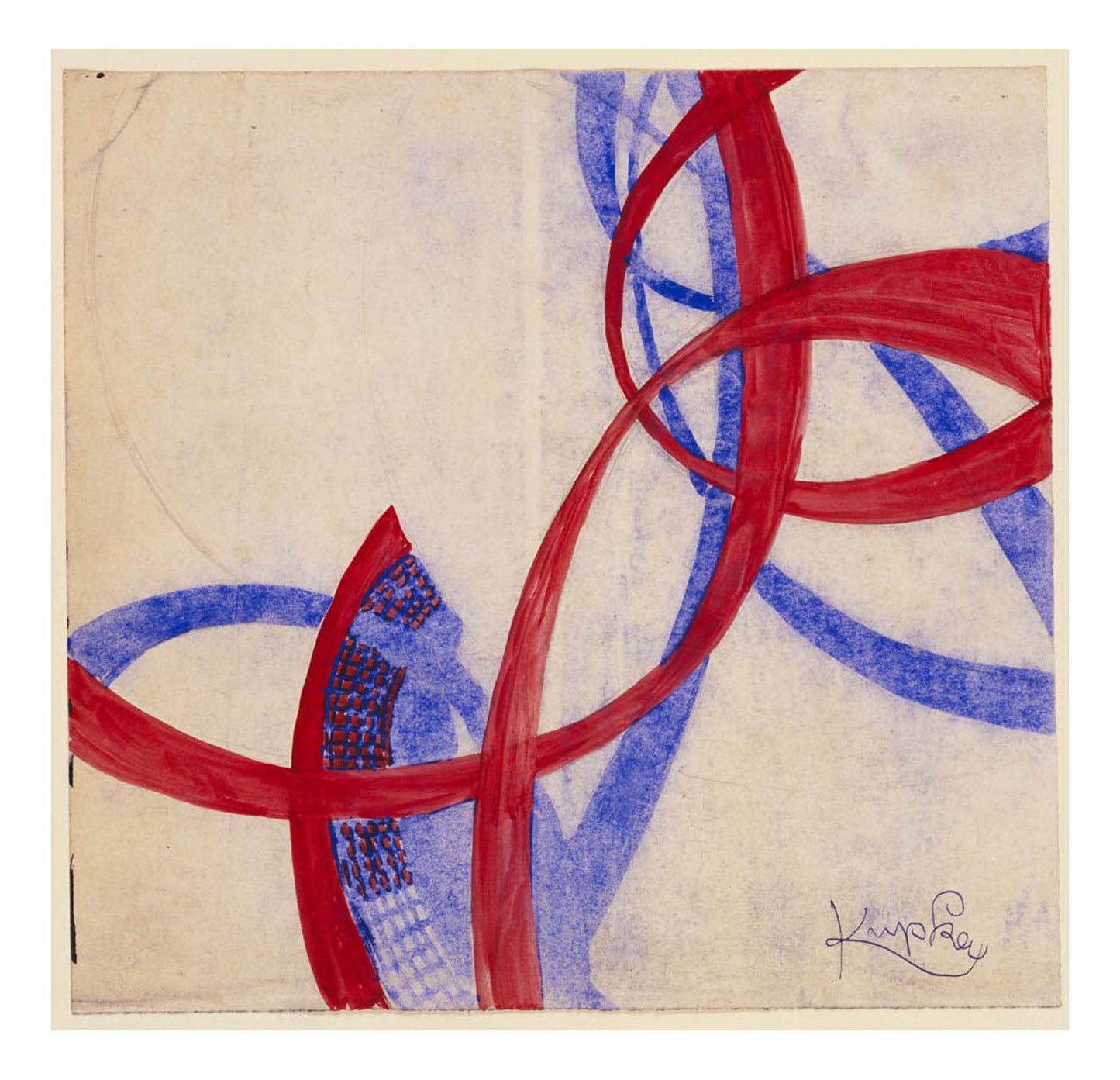 Frantisek Kupka - Amorpha Fugue in Two Colors (2), 16x12" (A3) Poster Print