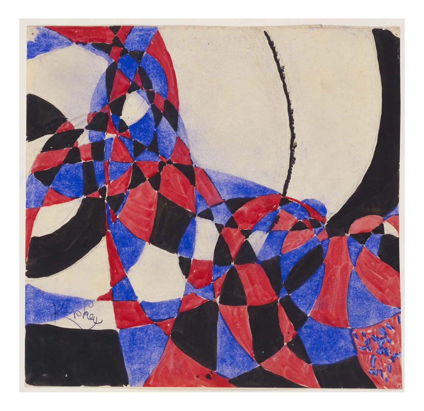 Frantisek Kupka - Amorpha Fugue in Two Colors (3), 16x12" (A3) Poster Print