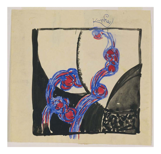 Frantisek Kupka - Amorpha Fugue in Two Colors (5), 16x12" (A3) Poster Print