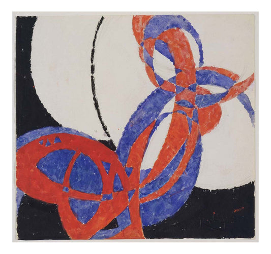 Frantisek Kupka - Replica of Fugue in Two Colors Amorpha, 1912, 16x12" (A3) Poster Print