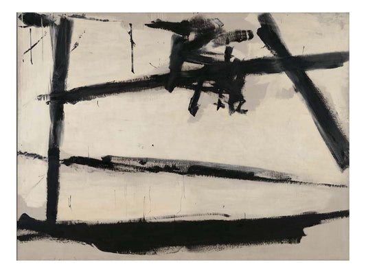 Franz Kline - Painting Number 2, 16x12" (A3) Poster Print
