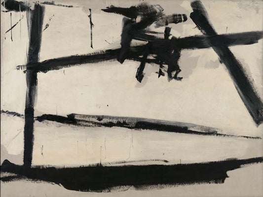 Franz Kline - Painting Number 2, vintage art, A3 (16x12")  Poster Print 