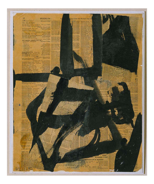 Franz Kline - Untitled II, 16x12" (A3) Poster Print