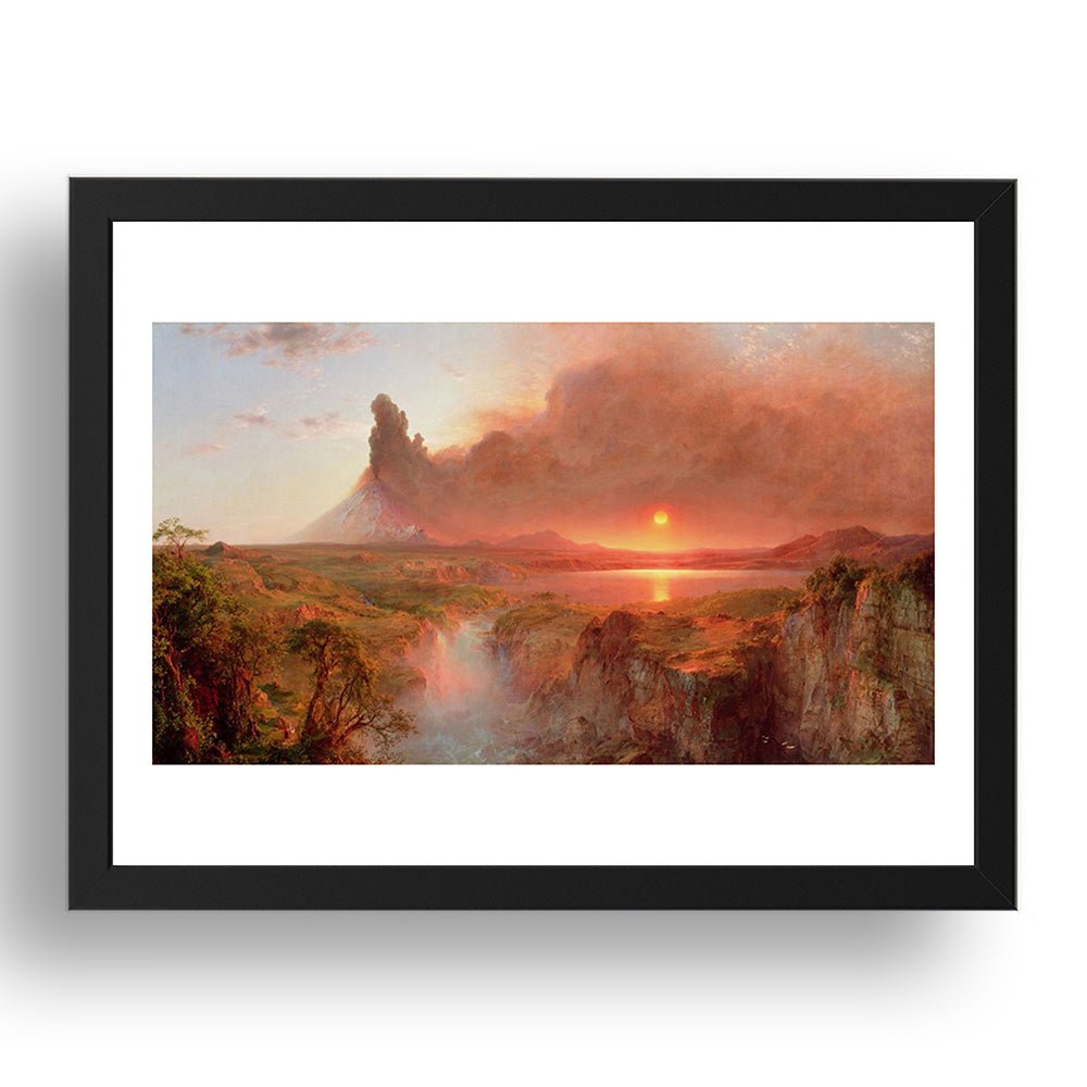 Frederic Edwin Church - Cotopaxi [1862], A4 size (8.27 × 11.69 inches) Poster