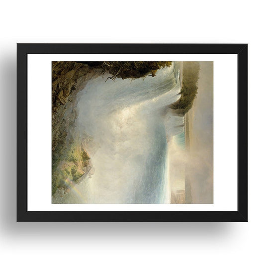 Frederic Edwin Church - Niagara Falls, [1867], A4 size (8.27 × 11.69 inches) Poster