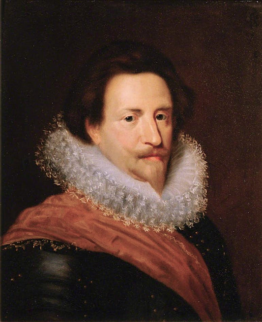Frederick Henry, Prince of Orange, Youngest Son of William the Silent, vintage artwork by Michiel Jansz. van Mierevelt, A3 (16x12") Poster Print