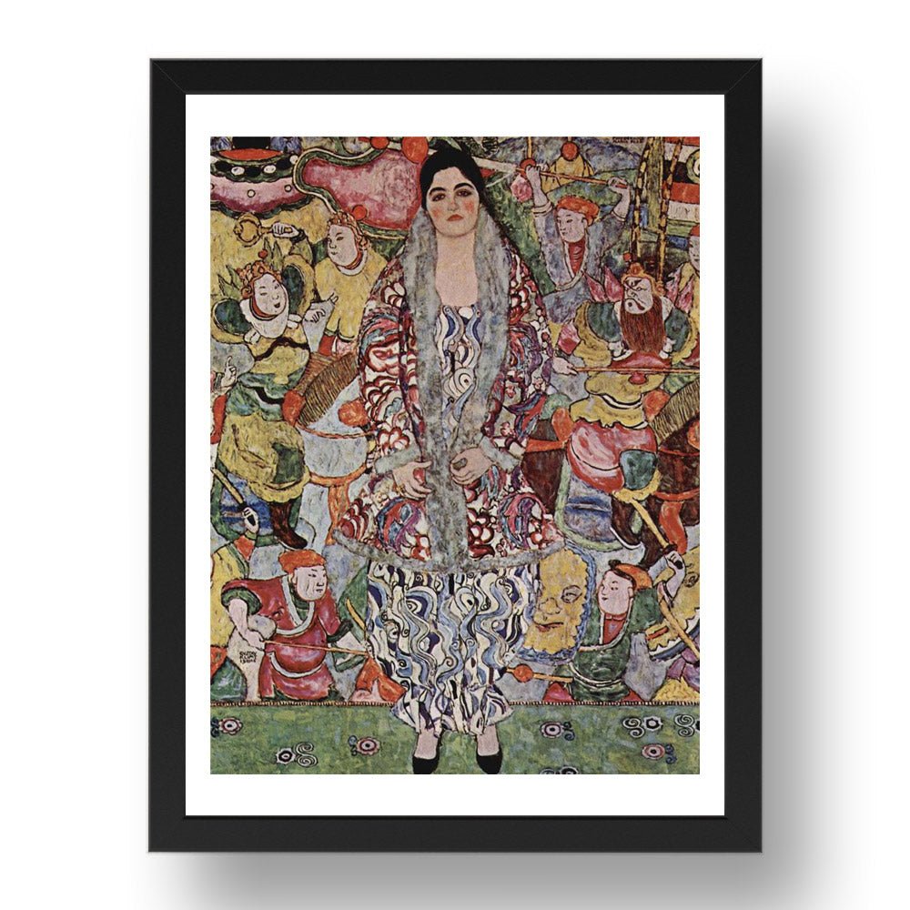 Fredericke Maria Beer 1916 by Gustav Klimt, 17x13" Frame