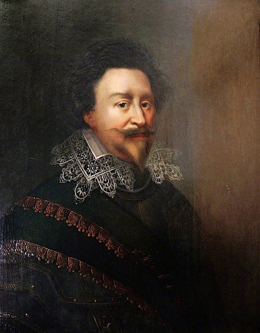 Frederik Hendrik, Prince of Orange, vintage artwork by Michiel Jansz. van Mierevelt, A3 (16x12") Poster Print