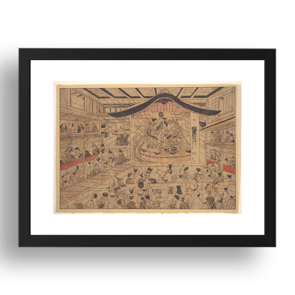 gambling, Graphic Erotic ukiyo-e Japanese Shunga, classic artwork in 17x13"(A3) Frame