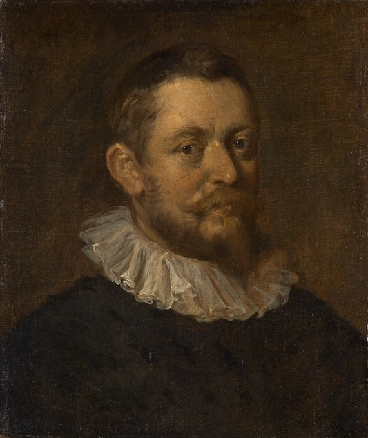 Gaspar Rem (1542-1615/17), vintage artwork by Hans von Aachen, 12x8" (A4) Poster