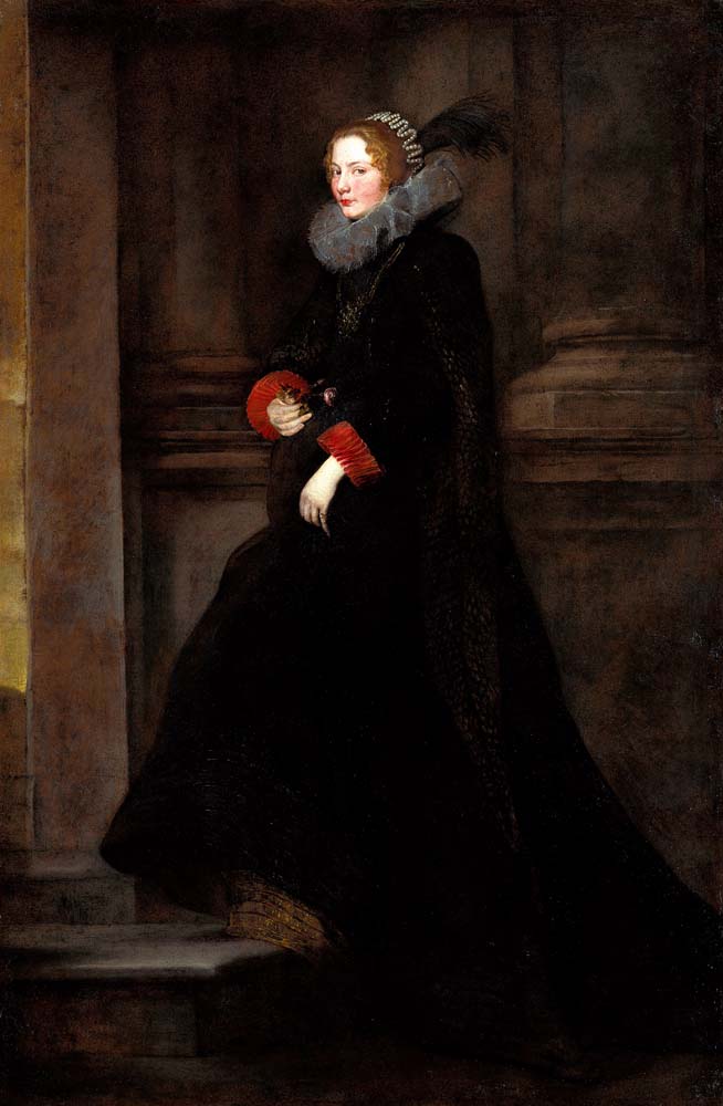 marchesa geronima spinola by A. van Dyck, 12x8" (A4) Poster
