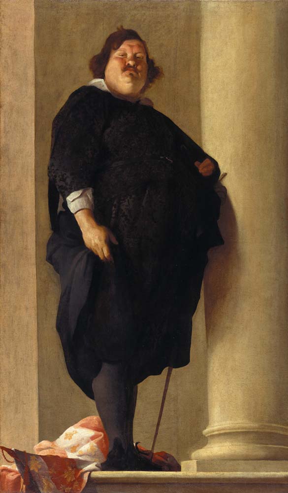 portrait of a gentleman by C.Mellin,1630, 12x8" (A4) Poster