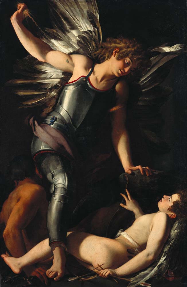 the divine eros by G.Baglione,ca1602, 12x8" (A4) Poster