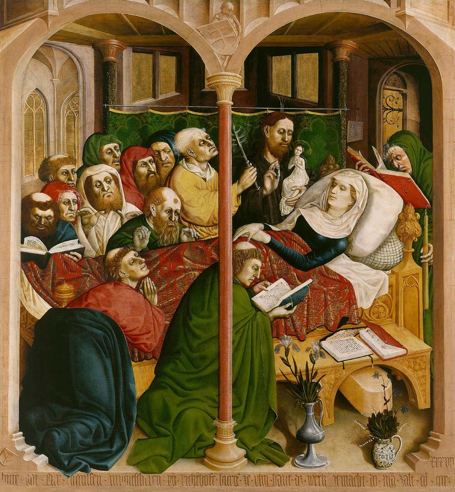the wings of wurzach altar by H. Multscher,1437, 12x8" (A4) Poster