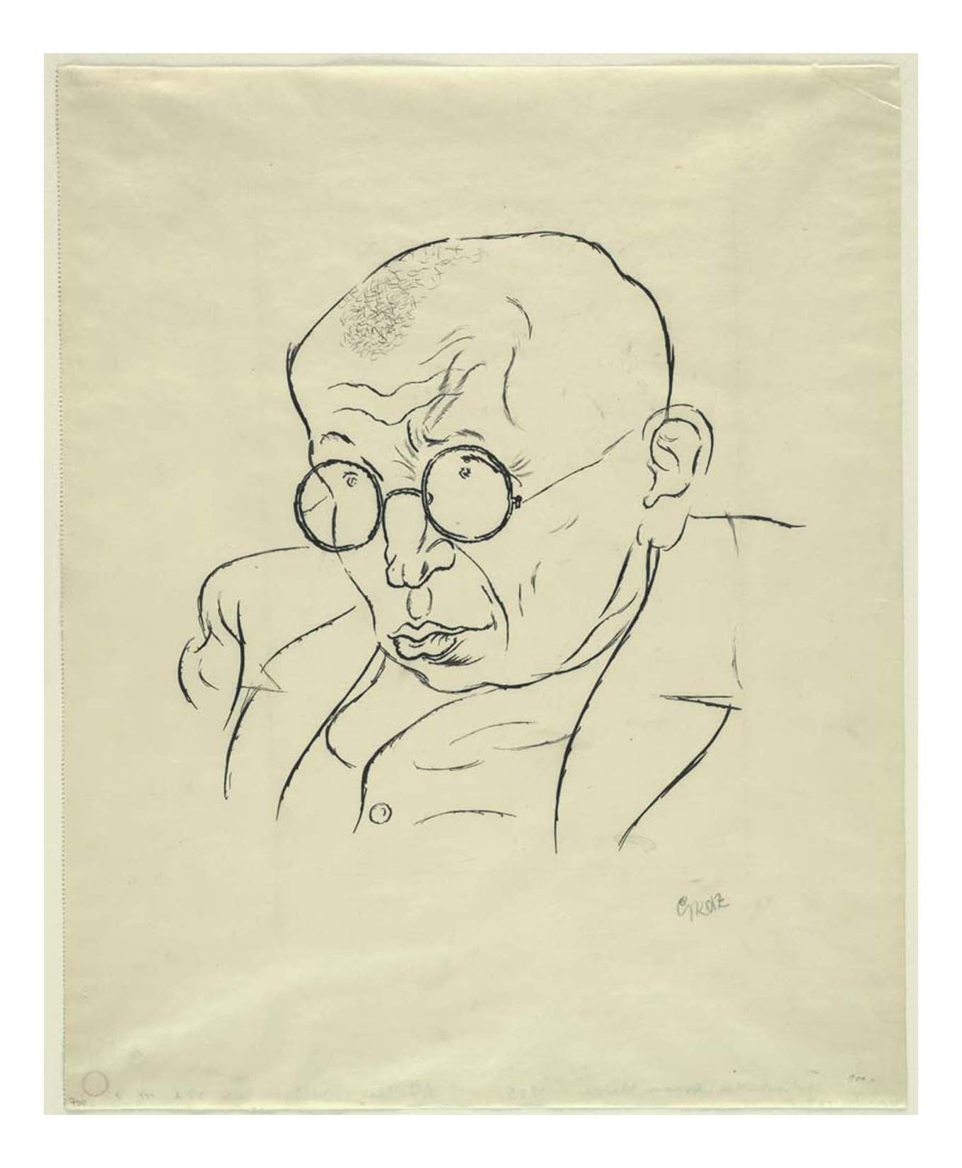 George Grosz - Max Herrmann-Neisse, 16x12" (A3) Poster Print