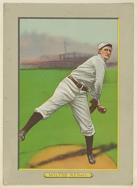 :George Leroy "Hooks" Wiltse Pitcher New York Giants  from T-16x12"(A3) Poster