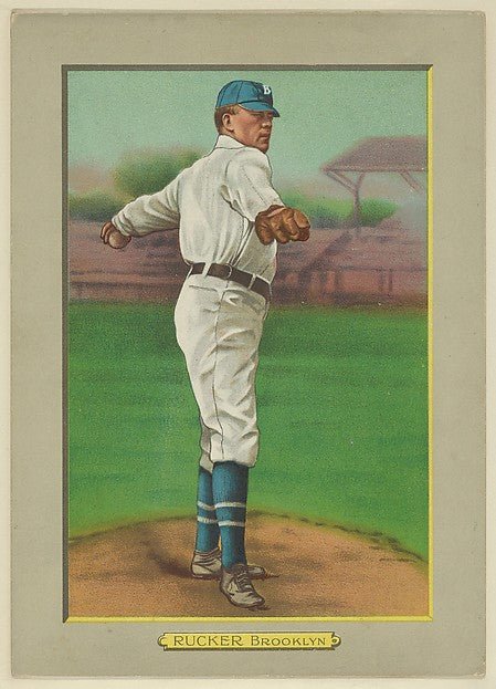 :George Napoleon "Nap" Rucker Pitcher Brooklyn Dodgers  from-16x12"(A3) Poster