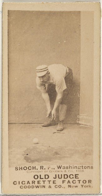 George Quintus Shoch Right Field Washington Nationals from-16x12"(A3) Poster