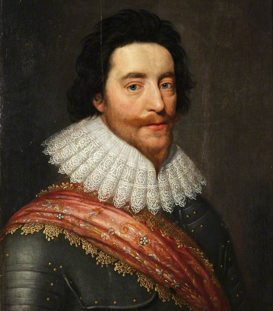 George Villiers (1592–1628), 1st Duke of Buckingham, vintage artwork by Attributed to Michiel Jansz. van Mierevelt, A3 (16x12") Poster Print