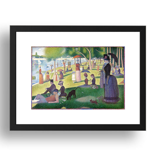 George Wesley Bellows - Blue Snow, The Battery, vintage art, A3 (16x12") Poster Print