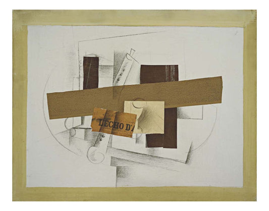 Georges Braque - Still Life with Tenora, 16x12" (A3) Poster Print