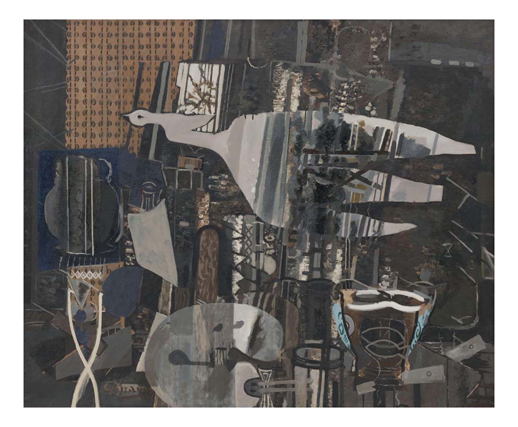 Georges Braque - Studio V, 16x12" (A3) Poster Print