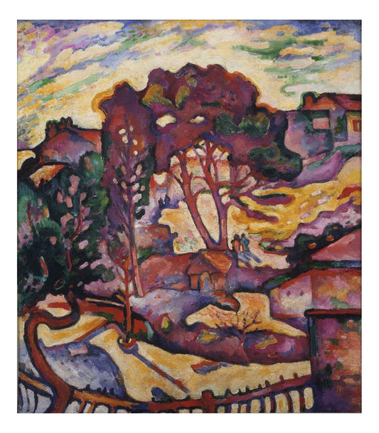 Georges Braque - The Large Trees, 16x12" (A3) Poster Print
