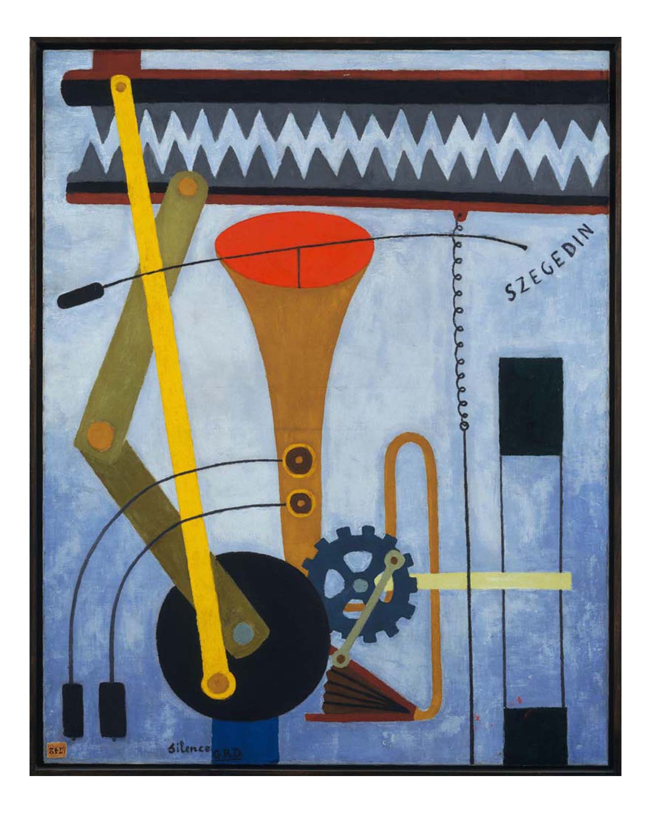 Georges Ribemont-Dessaignes - Silence, 16x12" (A3) Poster Print