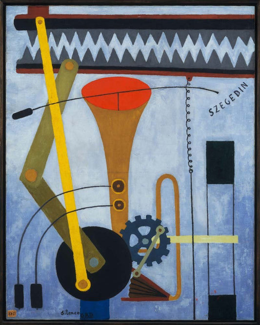 Georges Ribemont-Dessaignes - Silence, vintage art, A3 (16x12")  Poster Print 