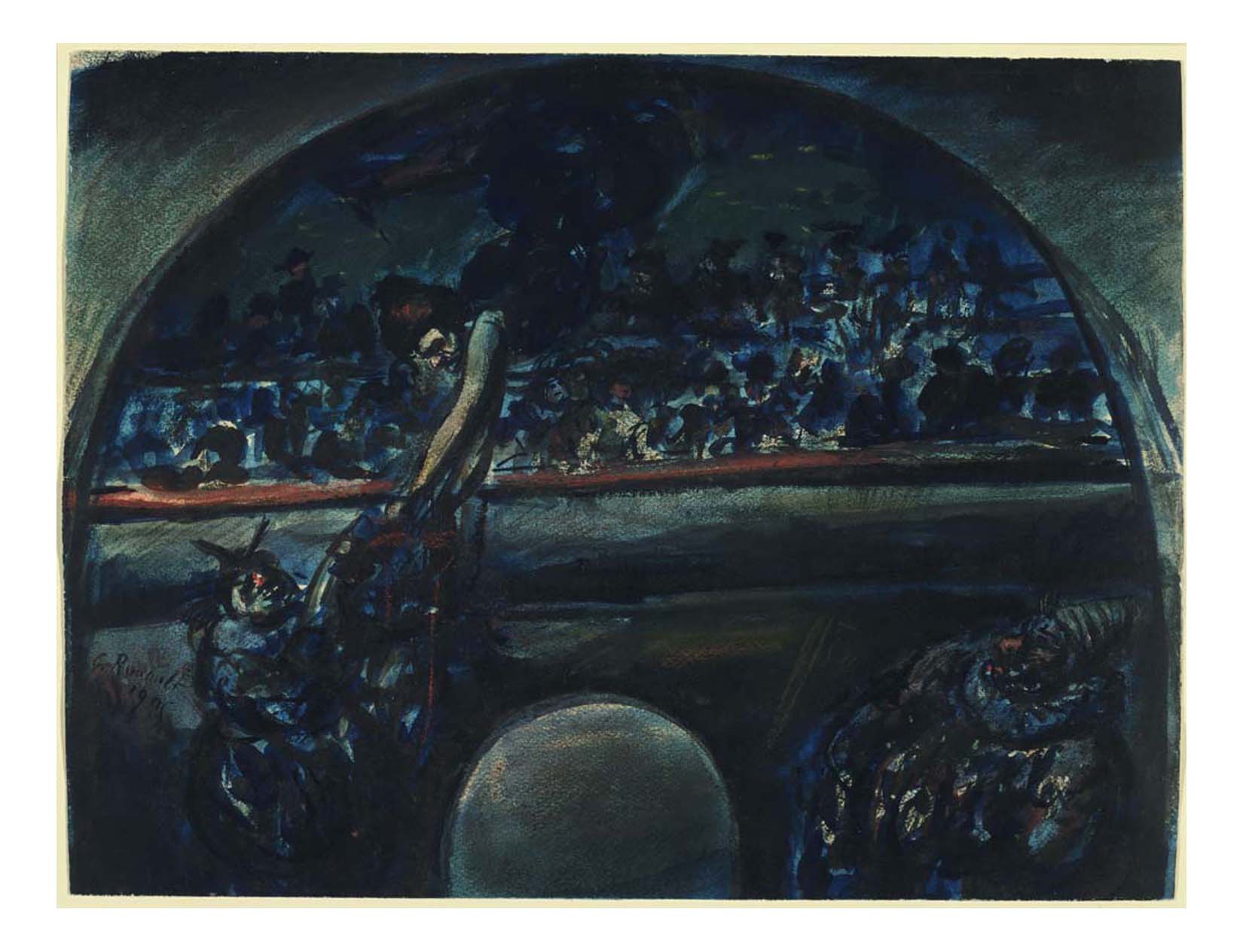 Georges Rouault - Circus Act, 16x12" (A3) Poster Print