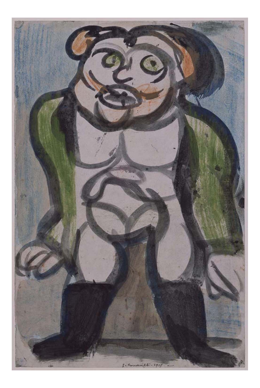Georges Rouault - Circus Trainer, 16x12" (A3) Poster Print