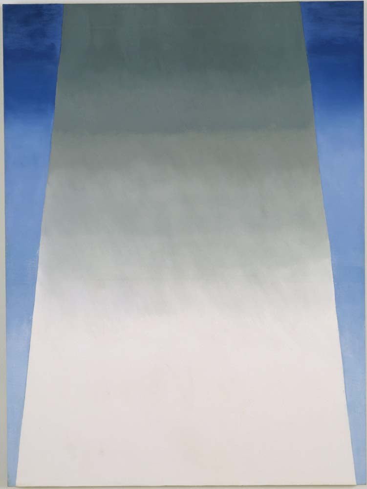Georgia O'Keeffe - From a Day with Juan II, vintage art, modern poster print