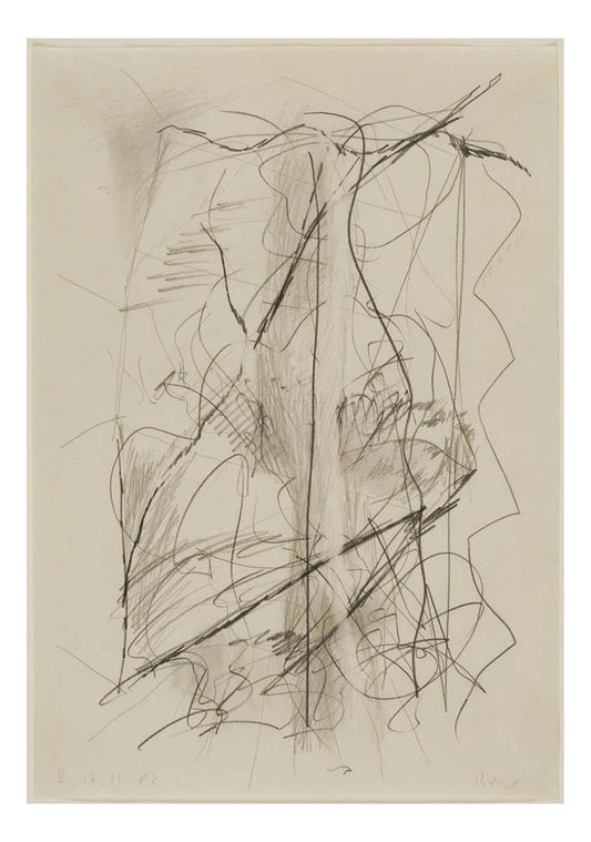 Gerhard Richter - 17.11.82, 16x12" (A3) Poster Print