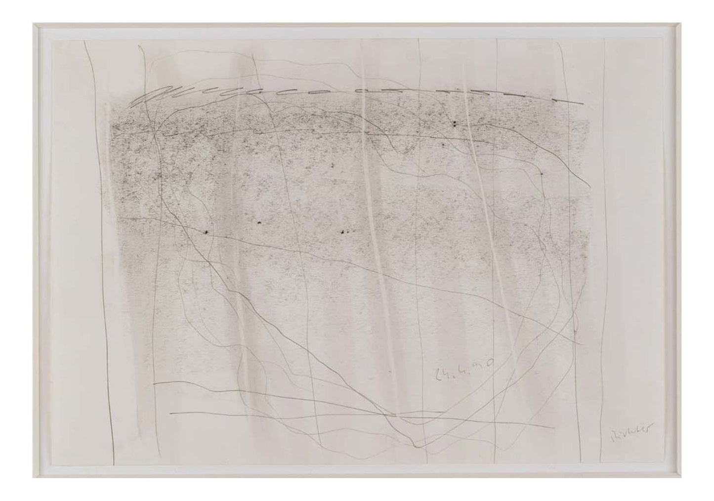 Gerhard Richter - 24.4.90, 16x12" (A3) Poster Print