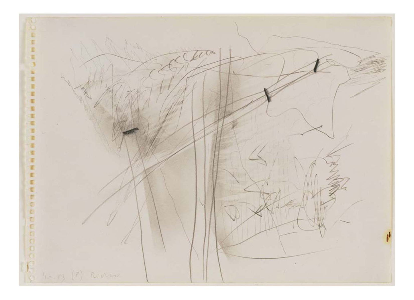 Gerhard Richter - 4.4.83, 16x12" (A3) Poster Print