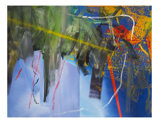 Gerhard Richter - Clouds, 16x12" (A3) Poster Print