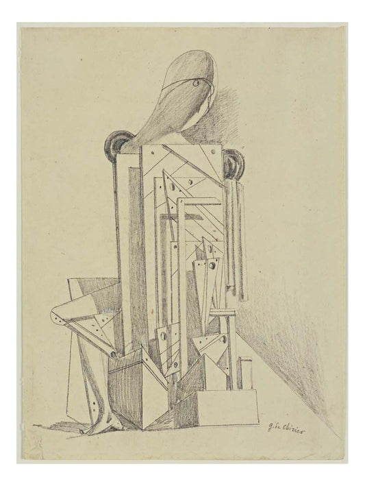 Giorgio de Chirico - The Condottiere, 16x12" (A3) Poster Print