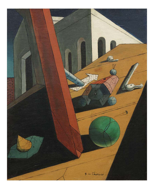 Giorgio de Chirico - The Evil Genius of a King, 16x12" (A3) Poster Print