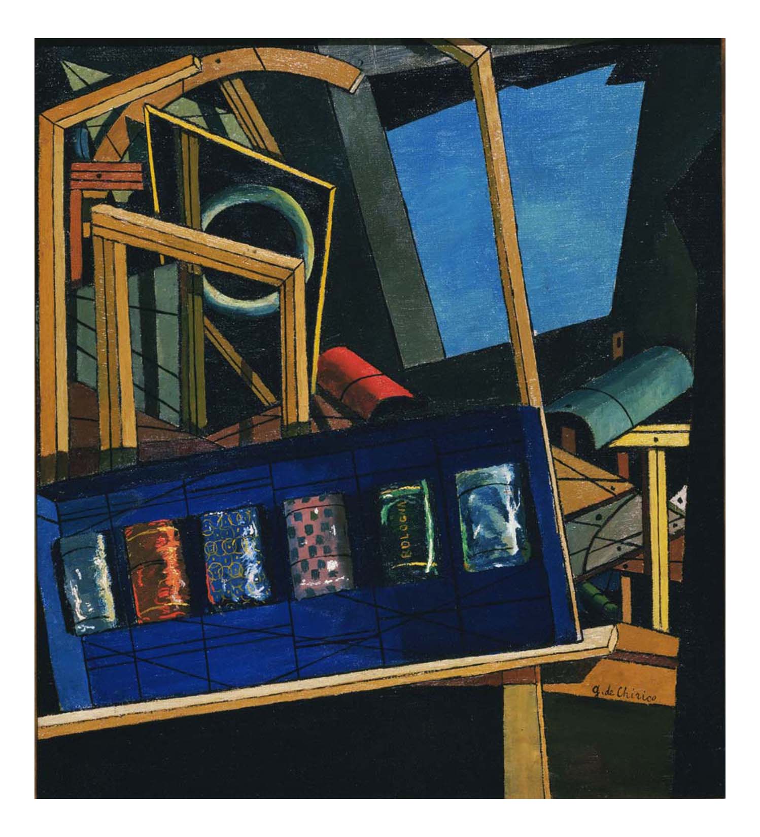 Giorgio de Chirico - The Faithful Servitor, 16x12" (A3) Poster Print