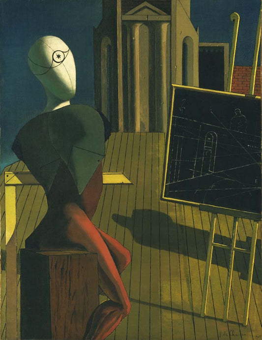 Giorgio de Chirico - The Seer, vintage art, modern poster print