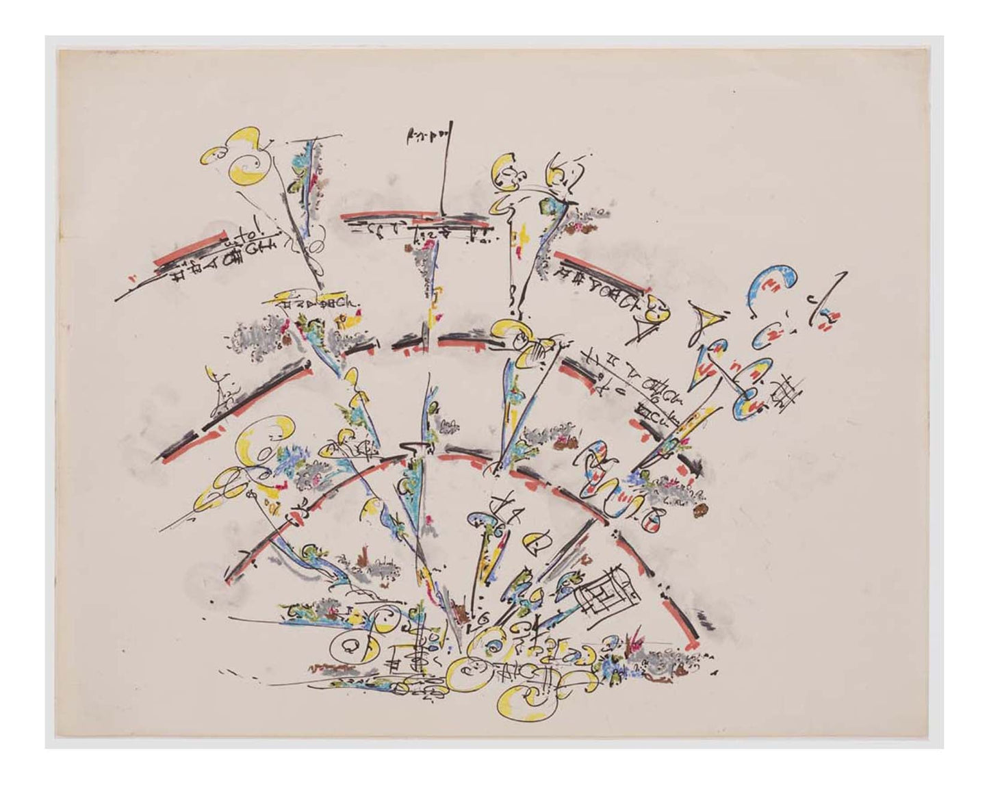 Gordon Matta-Clark - Untitled, 16x12" (A3) Poster Print